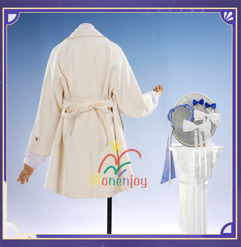 Monenjoy　崩壊スターレイル 　ラッキンコーヒー　コラボカフェ　ファイノン　キャストリス　日常服　コスチューム　 コスプレ衣装 日常服×コスプレ兼用 通常服　 高品質生地　イベント　印象服