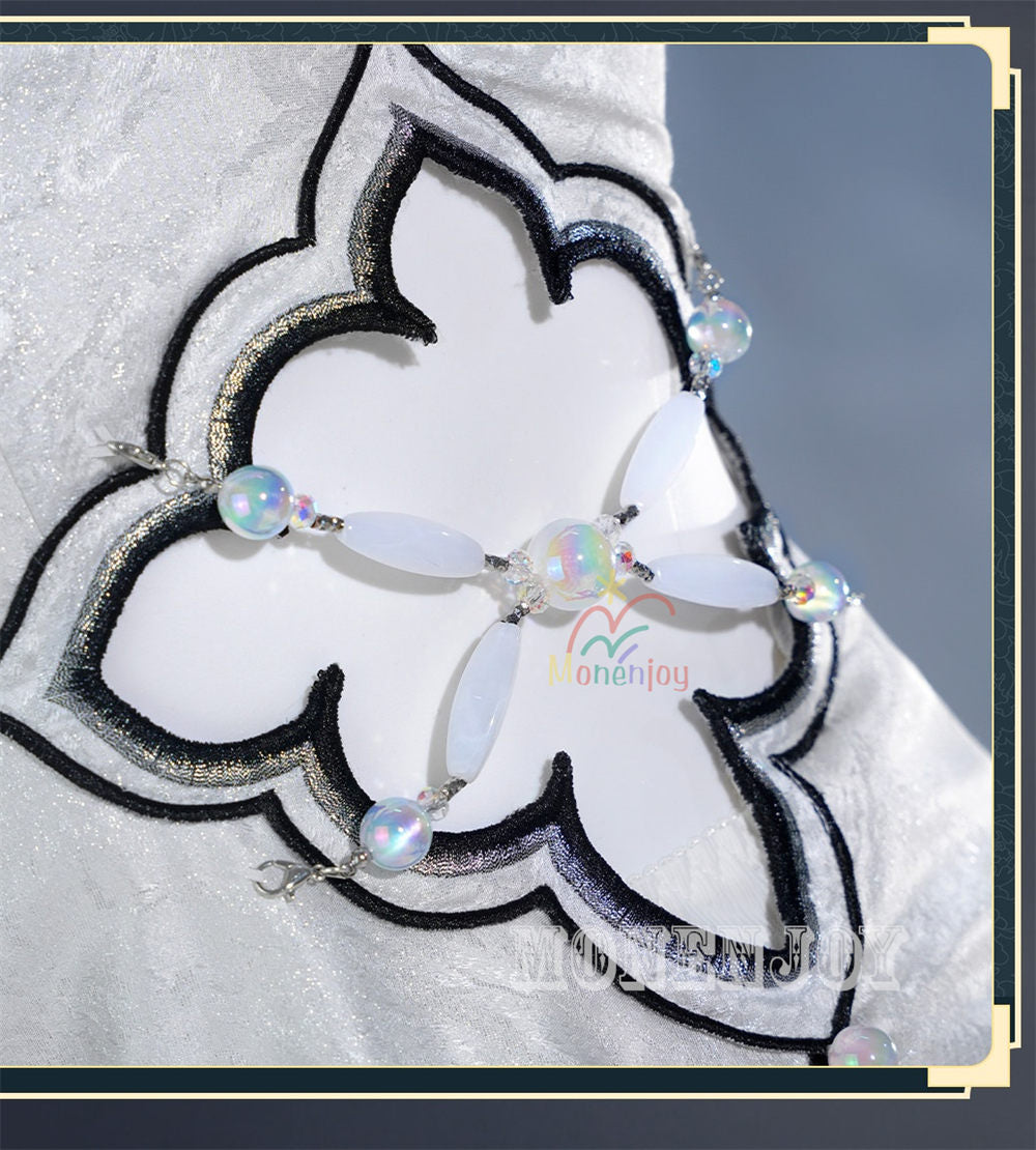 Monenjoy　NARAKA:BLADEPOINT　玉雪の心　殷紫萍　コスプレ衣装　ドレス　 武者　 コスチューム MONENJOY