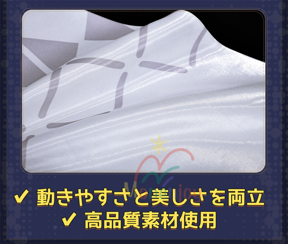 Monenjoy　鳴潮 モーニエ　コスプレ衣装　ワンピース　コスチューム　3d樹脂製パーツ　タイツ付 MONENJOY