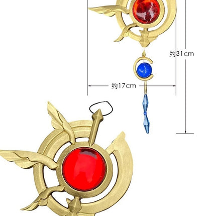 Monenjoy　崩壊スターレイル 　アナイクス　腰飾り　樹脂製　31＊17cm	アナクサゴラス　Anaxa　アクセサリー　コスプレ道具　GS1163 - Monenjoy