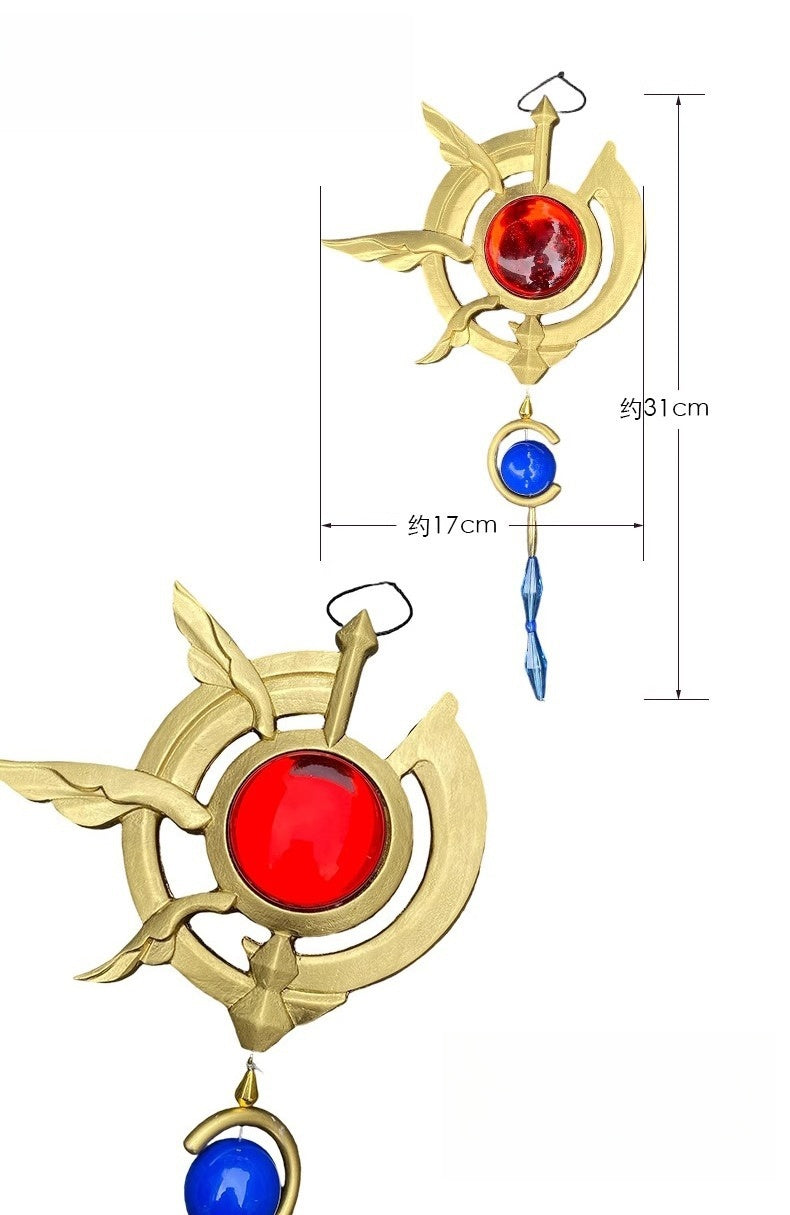 Monenjoy　崩壊スターレイル 　アナイクス　腰飾り　樹脂製　31＊17cm	アナクサゴラス　Anaxa　アクセサリー　コスプレ道具　GS1163 - Monenjoy