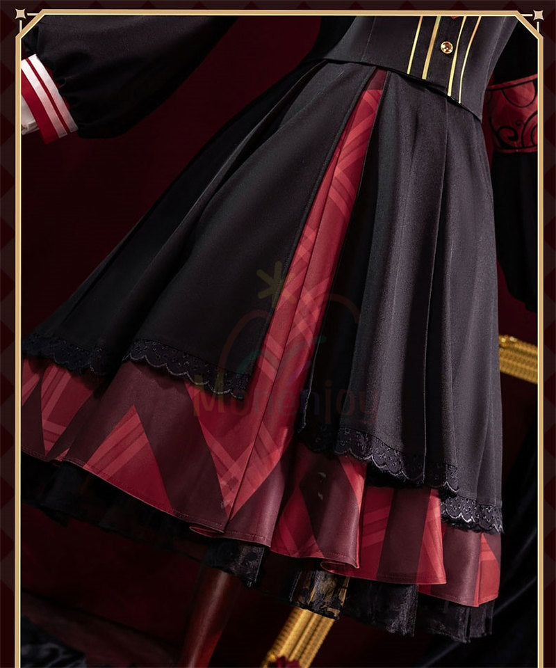 Monenjoy　魔法少女ノ魔女裁判　二階堂 ヒロ　コスプレ衣装　にかいどう ヒロ　髪飾付　まのさば　コスチューム　ワンピース　仮装