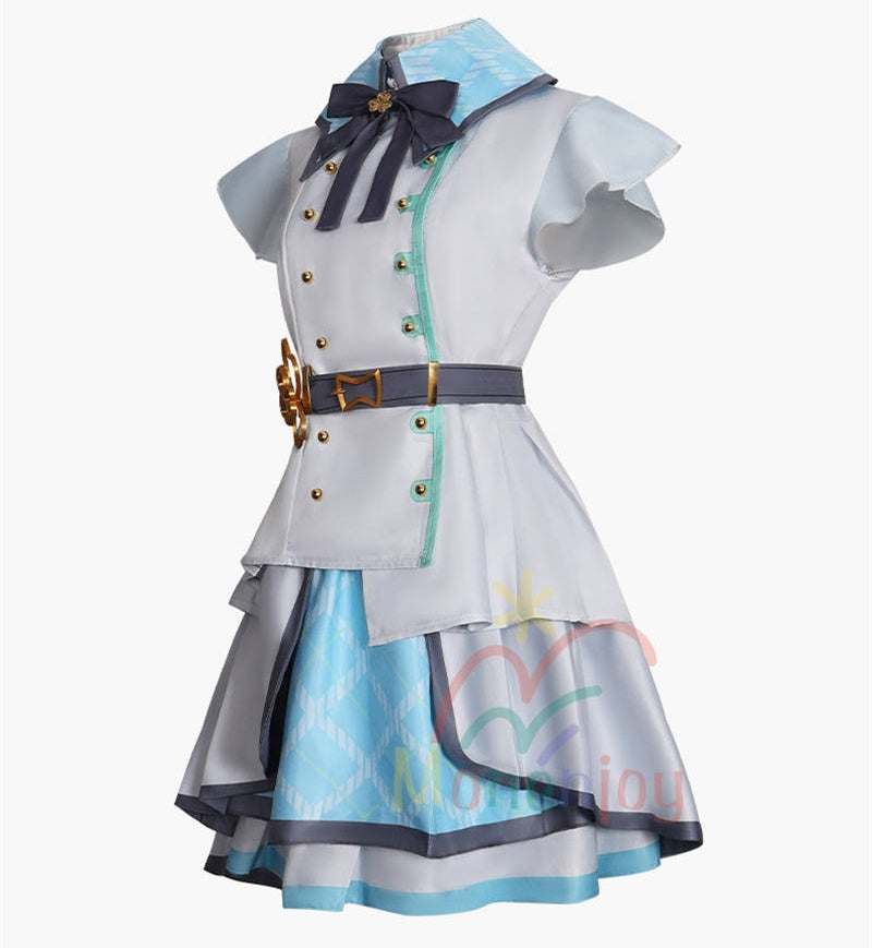 Monenjoy　プロジェクトセカイ 日野森雫  桐谷遥　コスプレ衣装　益坂女子学園  MORE MORE JUMP　舞台服　ASRUN　ライブ服　コスチューム