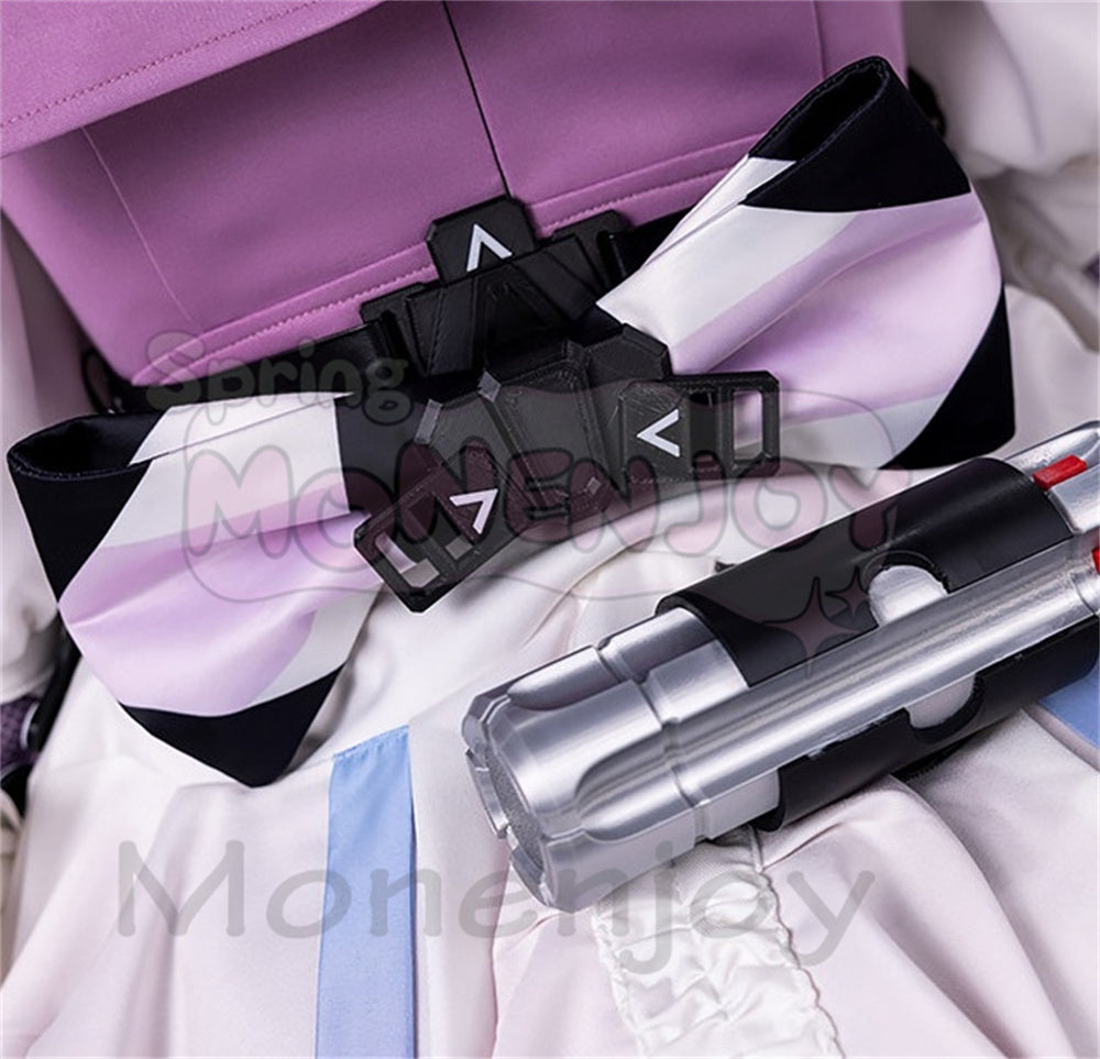 Monenjoy　アークナイツエンドフィールド アルデリア 洋服　紫色　ドレス　コスプレ衣装 Ardelia　아델리아　コスチューム Monenjoy