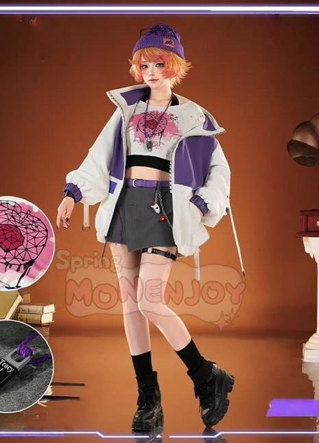 Monenjoy IdentityV BLK戦隊 機械技師（BLK.TRACY）コスプレ衣装 完全セット｜高精度再現 アクセサリー5点付属 コスパ最強