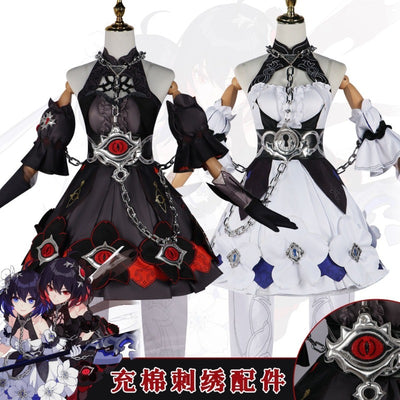 Monenjoy　崩壊3rd　ゼーレ・フェレライ　裏人格　コスプレ衣装　ワンピース　星淵のニュクス　死生の律者　幻海悲歌　双生の彼岸花　崩壊学園GS1329 - Monenjoy