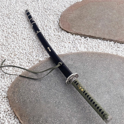 Monenjoy SEKIRO: SHADOWS DIE TWICE Immortal Slash/Baiju Japanese Style Sengoku Period Ashina Isshin Decoration 103cm General Purpose Sword Finished Imitation Sword Replica Japanese Style Cosplay Prop Wood Blade Resin Blade Craft Sword Halloween