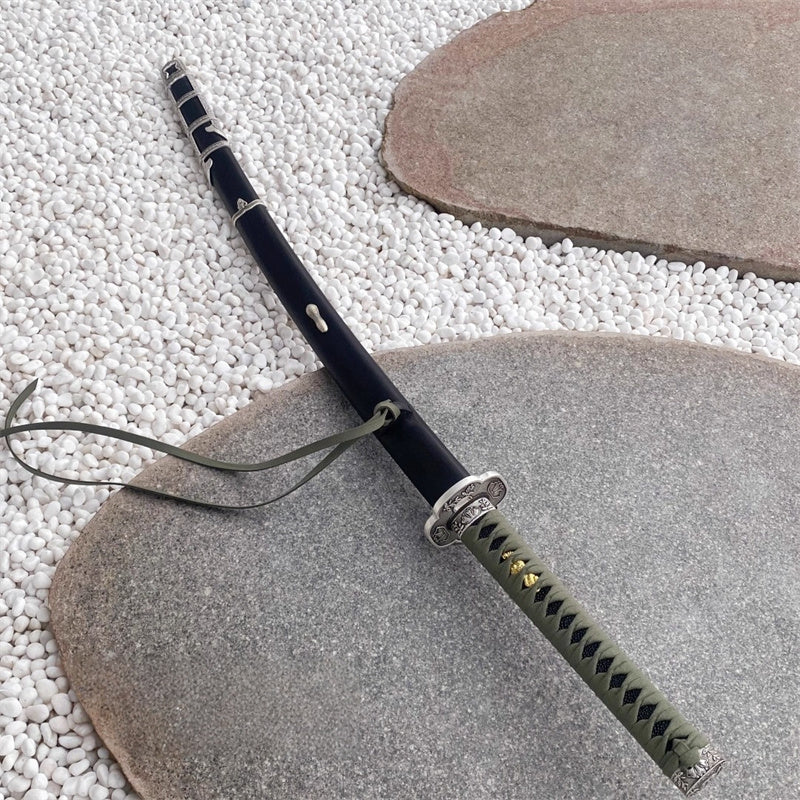 Monenjoy SEKIRO: SHADOWS DIE TWICE 隻狼 不死斬り・拝涙 日本風 戦国時代 葦名一心　装飾品 103cm 汎用刀 仕上げ模造刀 レプリカ 和風 コスプレ道具 木刃 樹脂刃 工芸品  ソード ハロウィン