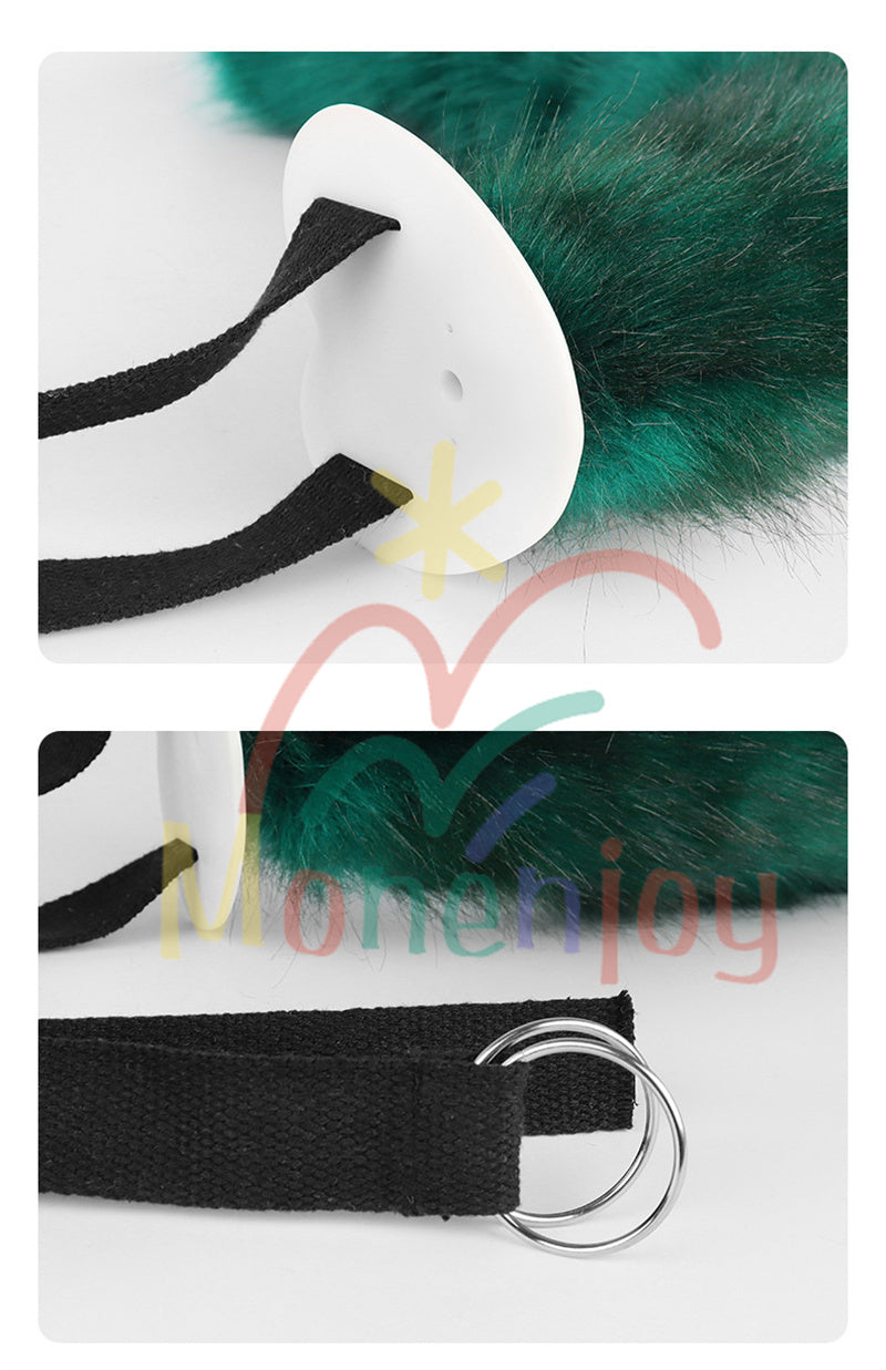 Monenjoy 原神 ティナリ ふわふわ　耳飾り＋尻尾　可愛い　萌えグッズ　猫耳 きつね耳　コスプレ道具　アクセサリー　 - Monenjoy