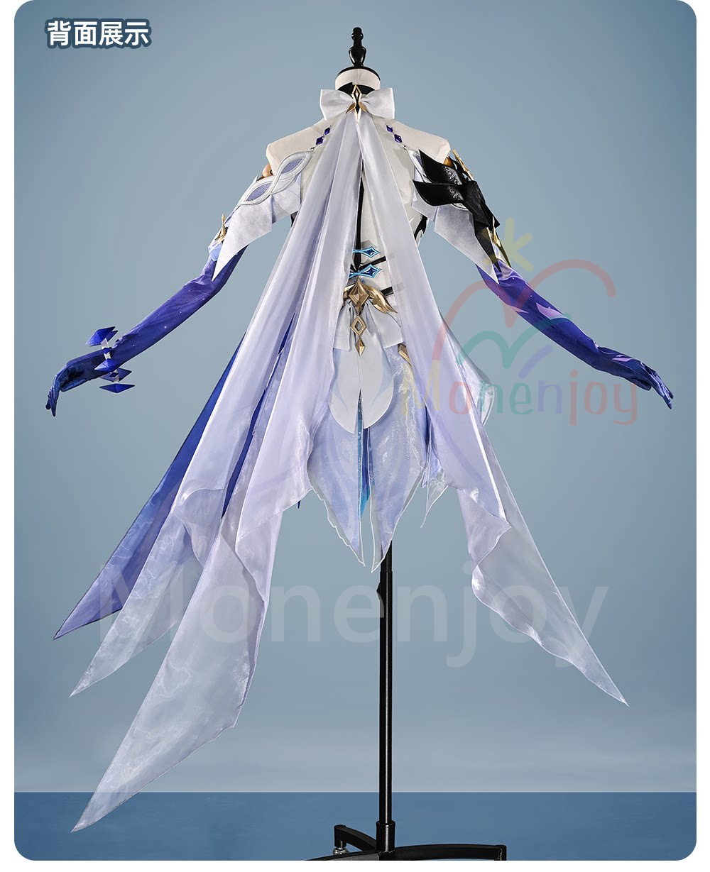 Monenjoy 原神 スカーク コスプレ衣装 金属製パーツUP　イベント　ハロウィン　舞台使用対応　コスチューム　 MONENJOY