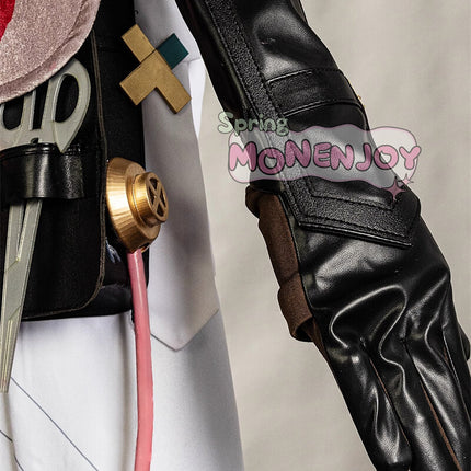 monenjoy 原神 イファ コスプレ衣装　トラロカンの竜医　花翼の集の竜医　帽子＋アクセサリー付　コスプレ　GS1389 - Monenjoy