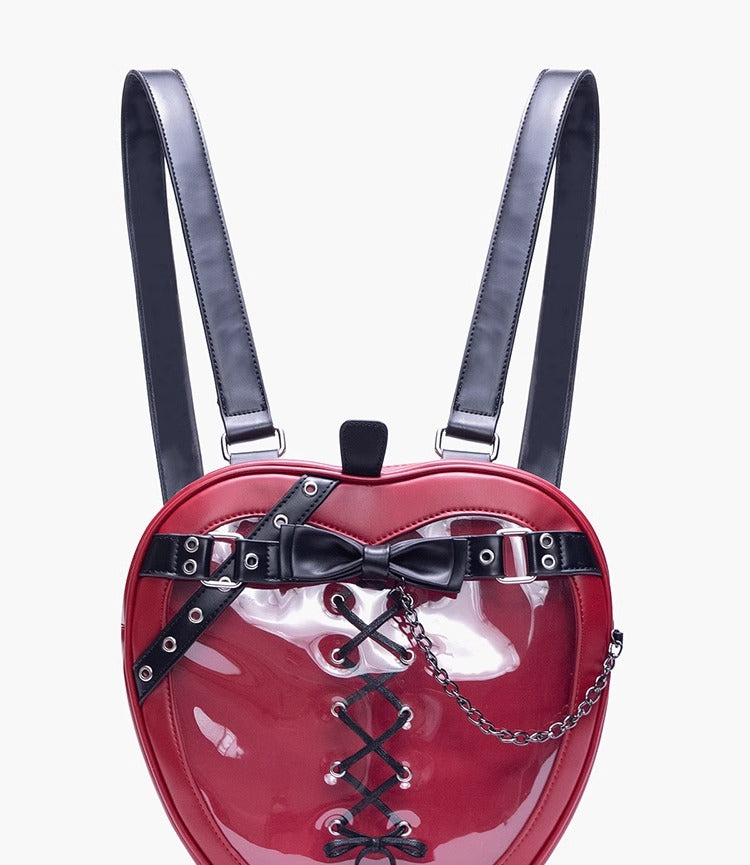 Monenjoy　痛バッグ　アニメ　地雷系　パンク　渋谷　原宿ファション　コスプレ　2次元　萌えグッズ　バックパック/リュック 可愛い　デザイン　装備品　アクセサリー - Monenjoy