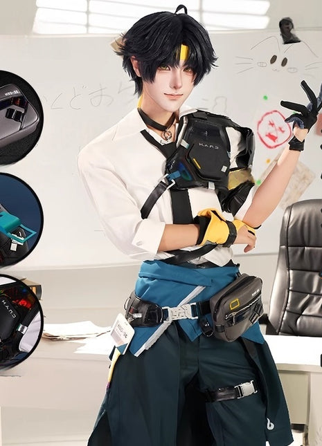 Monenjoy ゼンレスゾーンゼロ 浅羽悠真 コスプレ衣装　ゼンゼロ　対ホロウ第六課 コスチューム　cosplay ハロウィン - Monenjoy