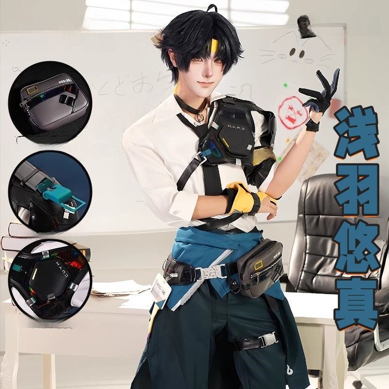 Monenjoy ゼンレスゾーンゼロ 浅羽悠真 コスプレ衣装　ゼンゼロ　対ホロウ第六課 コスチューム　cosplay ハロウィン - Monenjoy