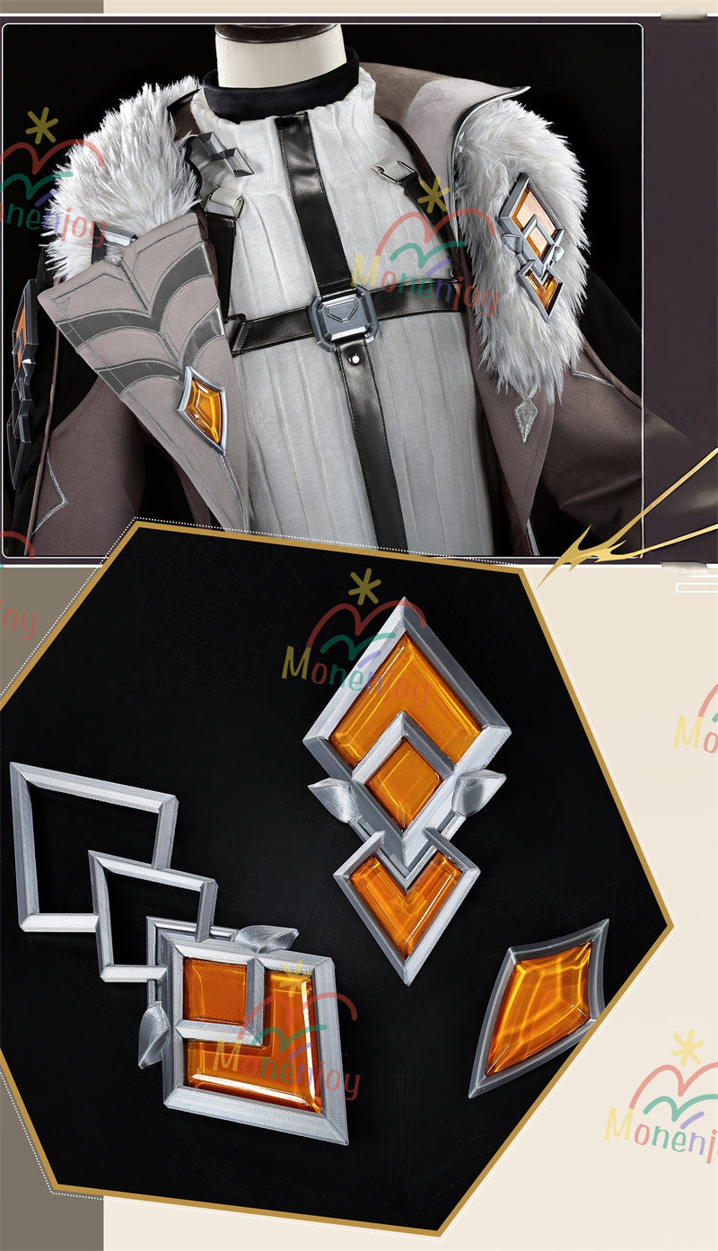 原神 イルーガ コスプレ衣装 Sサイズ 部分サイズ納品 原神 イルーガ コスプレ衣装 Monenjoy 3D樹脂パーツ付