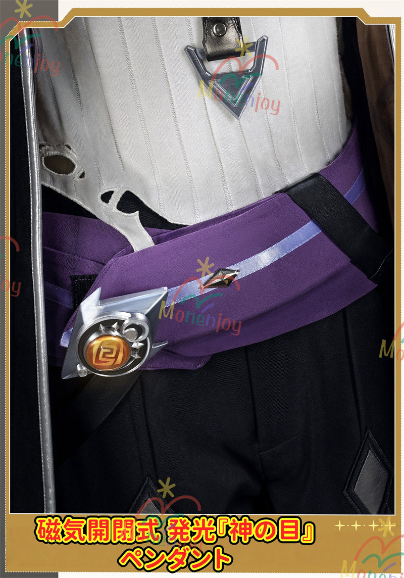 第一弾予約中　原神 イルーガ コスプレ衣装 Monenjoy 3D樹脂パーツ付 | Illuga ライトキーパー 闇夜の鶯 コスチューム