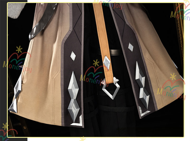 第一弾予約中　原神 イルーガ コスプレ衣装 Monenjoy 3D樹脂パーツ付 | Illuga ライトキーパー 闇夜の鶯 コスチューム