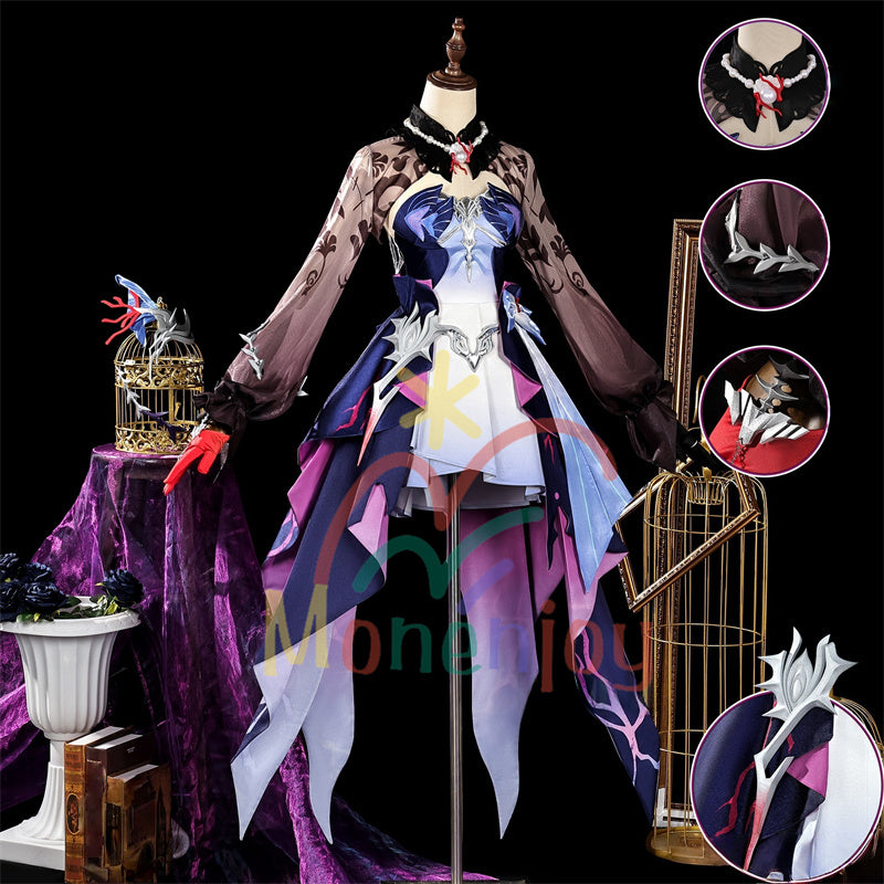 Monenjoy   崩壊スターレイル  セイレンス　コスプレ衣装　Hysilens　Honkai：Star Rail オンパロス/スティコシア　コスプレ衣装　イベント　