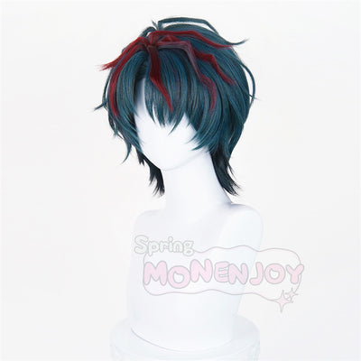 Monenjoy　エンドフィールド カミーユ 　ウィッグ　36cm　鬘　コスプレ道具 　アークナイツ 　Camus　耐熱ウィッグ　アクセサリー　撮影道具 MONENJOY