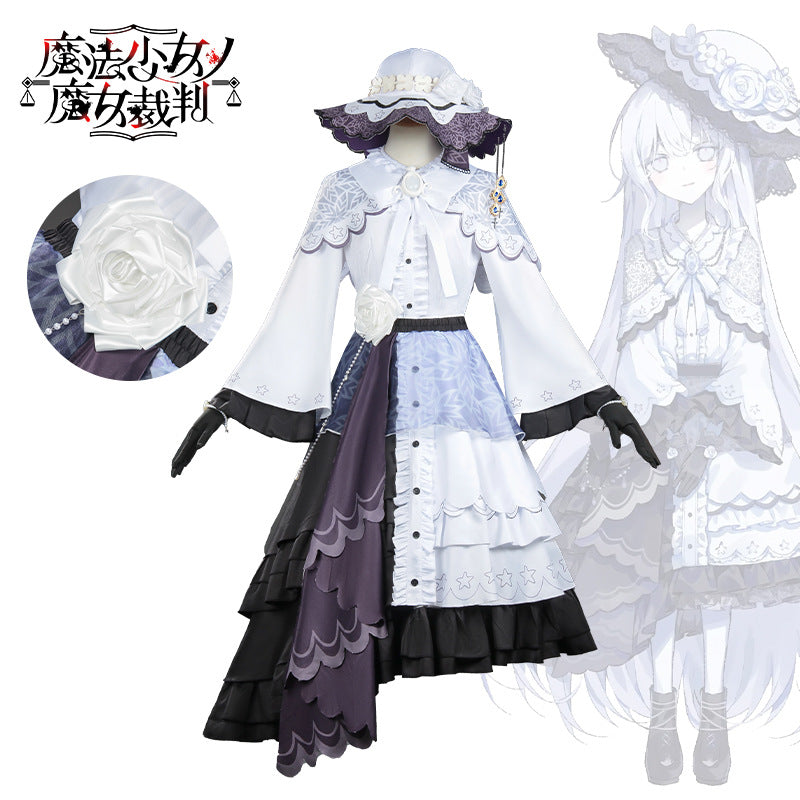 Monenjoy　魔法少女ノ魔女裁判 月代ユキ コスプレ衣装　まのさば　ドレス　洋服　可愛い　仮装　イベント