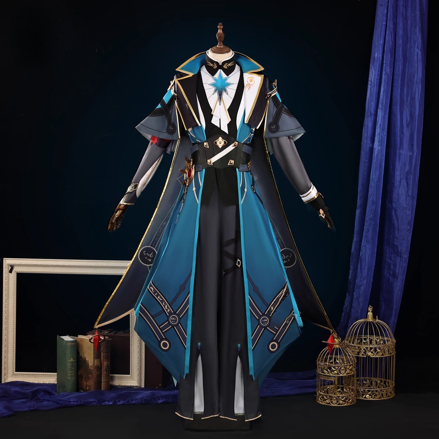 Monenjoy 崩壊スターレイル アナイクス コスチューム　コスプレ衣装　3d豪華アクセサリー付　 - Monenjoy