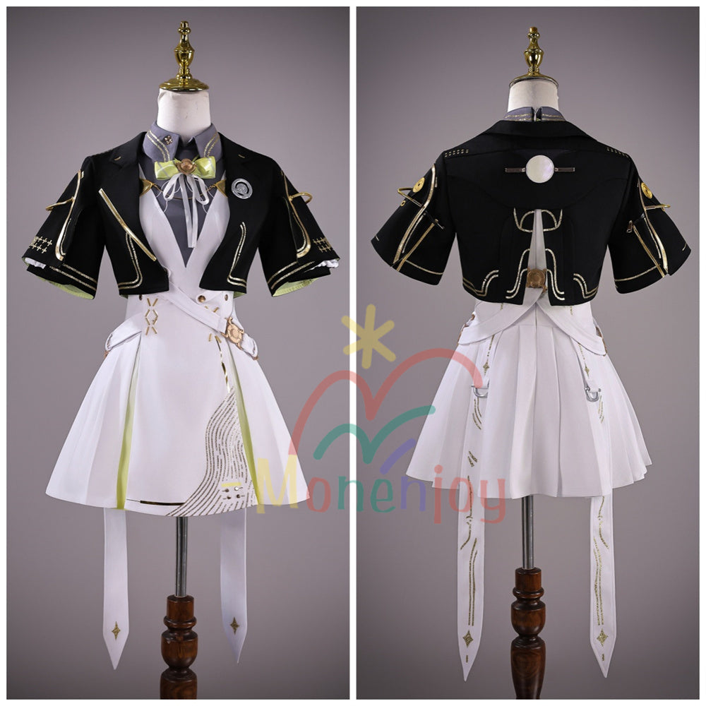 Monenjoy 鳴潮 漂泊者 コスプレ衣装 永久に輝く星明り プレミアムユニフォーム・仮装セット MONENJOY