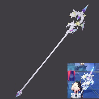 Monenjoy　原神 ルミドゥースの挽歌(エミリエモチーフ武器)　発光　コスプレ道具　Lumidouce Elegy　武器レプリカ　1：1レプリカ　モデル　 - Monenjoy