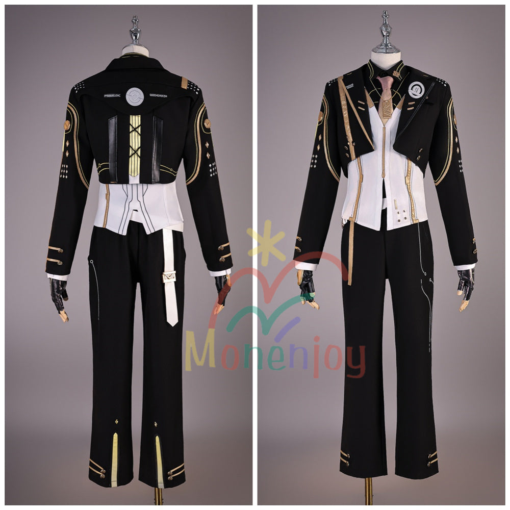 Monenjoy 鳴潮 漂泊者 コスプレ衣装 永久に輝く星明り プレミアムユニフォーム・仮装セット MONENJOY