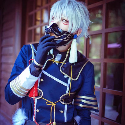 【受注製品】Monenjoy 刀剣乱舞 鳴狐 マスク　仮面　 なきぎつね　コスプレ道具 - Monenjoy