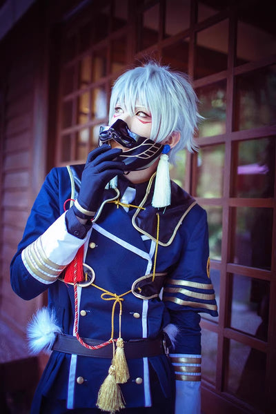 【受注製品】Monenjoy 刀剣乱舞 鳴狐 マスク　仮面　 なきぎつね　コスプレ道具 - Monenjoy