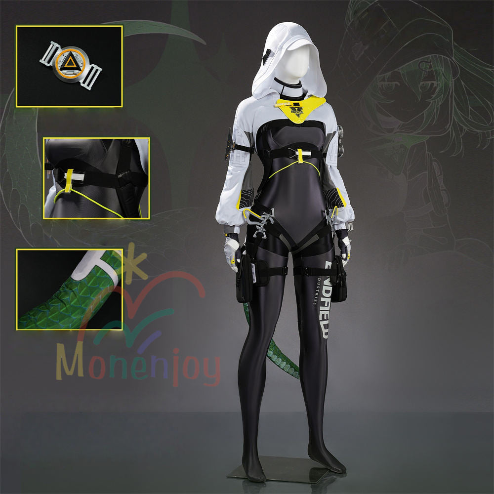 予約　Monenjoy アークナイツ: エンドフィールド フローライト　コスプレ衣装 イベント　コスチューム MONENJOY