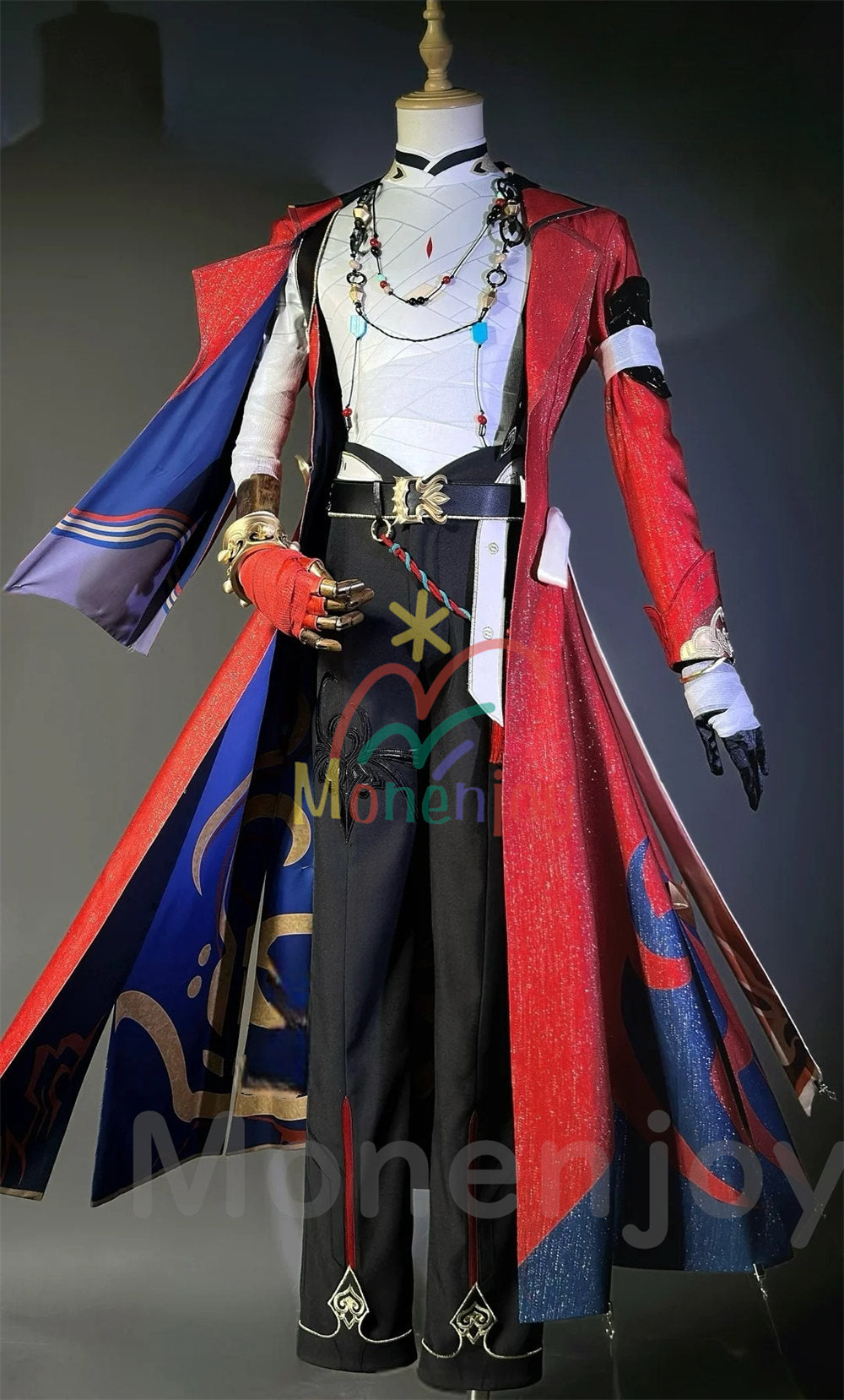 予約　Monenjoy　崩壊スターレイル アッハ 千冶・刃 コスプレ衣装　3dPLA材質パーツ　せんやじん 　コスチューム　イベント舞台対応　ハロウィン MONENJOY