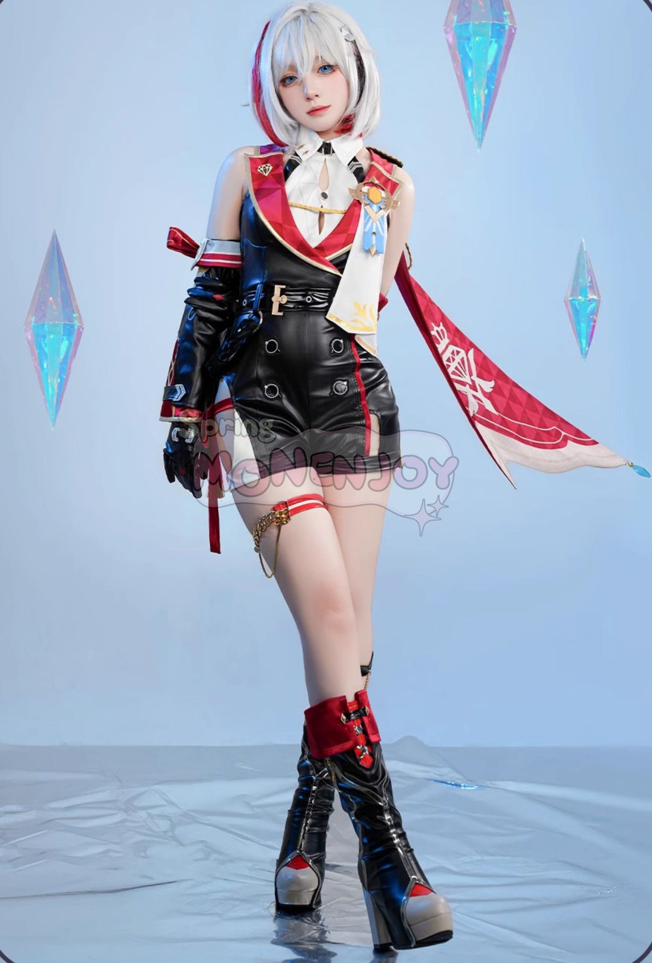 Monenjoy 崩壊スターレイル トパーズ コスプレ衣装　トパーズ&カブ 金属製パーツ　シューズカバー付　豪華衣装　イベントGS1221 - Monenjoy