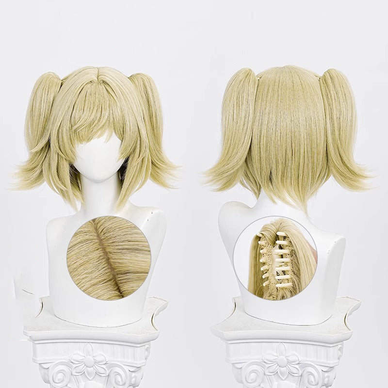 Monenjoy ゼンゼロ　ウィッグ　 バーニス・ホワイト コスプレ道具　 カリュドーンの子　ゼンレスゾーンゼロ　イベント - Monenjoy