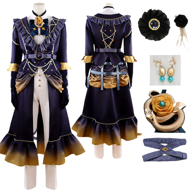 「受注製品」Monenjoy あんスタ 礼瀬 マヨイ 日々樹渉くん ロススカウト・傾慕の華/恍惚 コスプレ衣装 礼服 舞台服 - Monenjoy