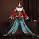 Monenjoy　原神 アリス コスプレ衣装　コスチューム　帽子付　3d樹脂製パーツ　炎元素の神の目付　ナド・クライ編　魔術師　魔女　仮装　モンド / 魔女会 MONENJOY