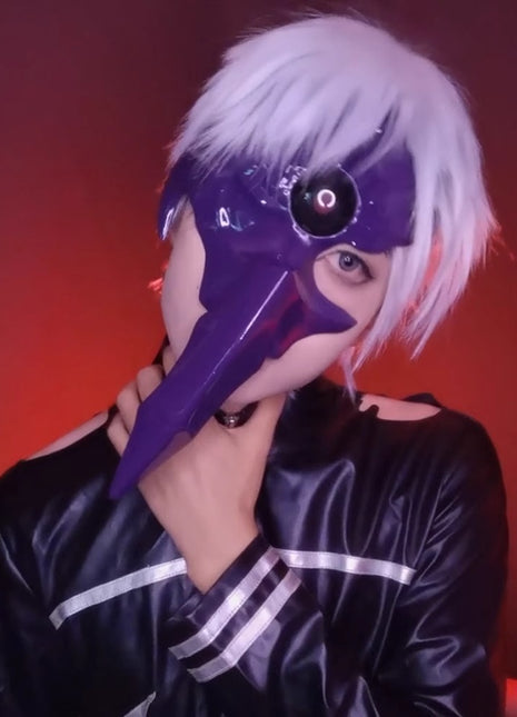 Monenjoy 東京喰種トーキョーグール マスク　仮面 金木 研　ムカデ仮面　コスプレ道具　 - Monenjoy