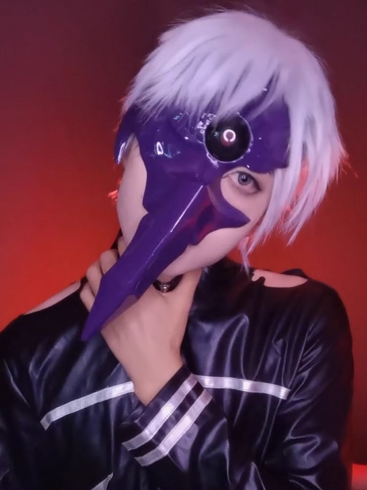 Monenjoy 東京喰種トーキョーグール マスク　仮面 金木 研　ムカデ仮面　コスプレ道具　 - Monenjoy