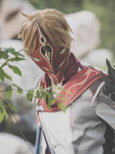 ［受注製品］Monenjoy 原神　タルタリヤ　マスク　コスプレ道具 - Monenjoy