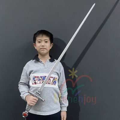 Monenjoy　アルバス・ダンブルドア 魔法ワールド グリフィンドールの剣 コスプレ道具　100cm　武器モデル　レプリカ　  銀色の両刃の片手剣