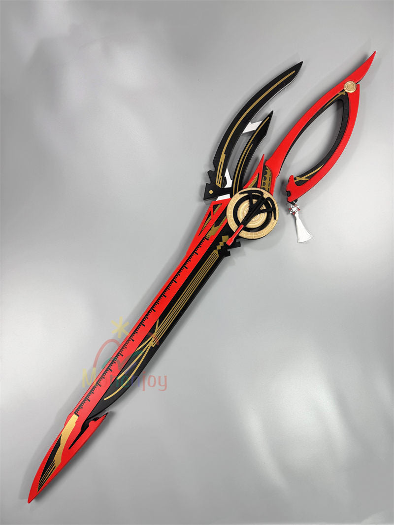 Monenjoy　鳴潮 千咲 コスプレ道具　ちさ　モチーフ武器　武器モデル　木　1.6ｍ