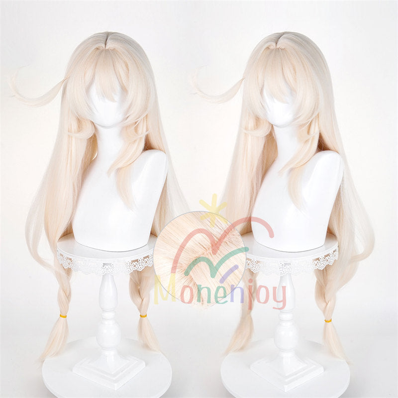Monenjoy　原神 アリス　ウィッグ コスプレ　かつら　98cm　コスチューム　ナド・クライ編　魔術師　コスプレ道具　魔女　仮装　モンド　 魔女会