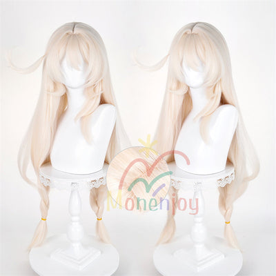 Monenjoy　原神 アリス　ウィッグ コスプレ　かつら　98cm　コスチューム　ナド・クライ編　魔術師　コスプレ道具　魔女　仮装　モンド　 魔女会