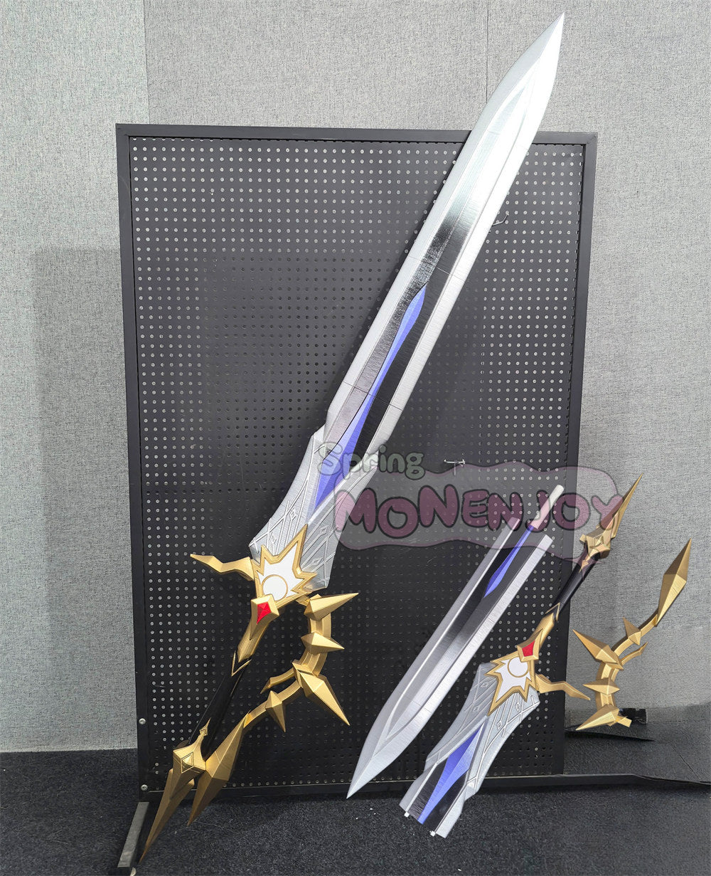 Monenjoy　崩壊スターレイル　 黄金裔  ファイノン　侵晨　コスプレ道具　両手剣モデル　160cm　イベント舞台対応 MONENJOY