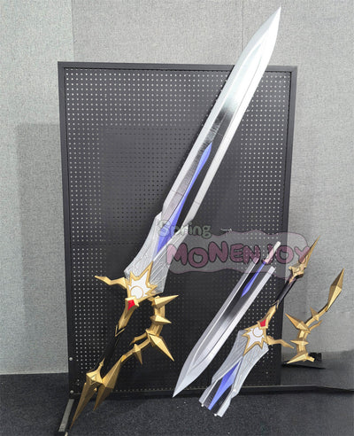 Monenjoy　崩壊スターレイル　 黄金裔  ファイノン　侵晨　コスプレ道具　両手剣モデル　160cm　イベント舞台対応 MONENJOY