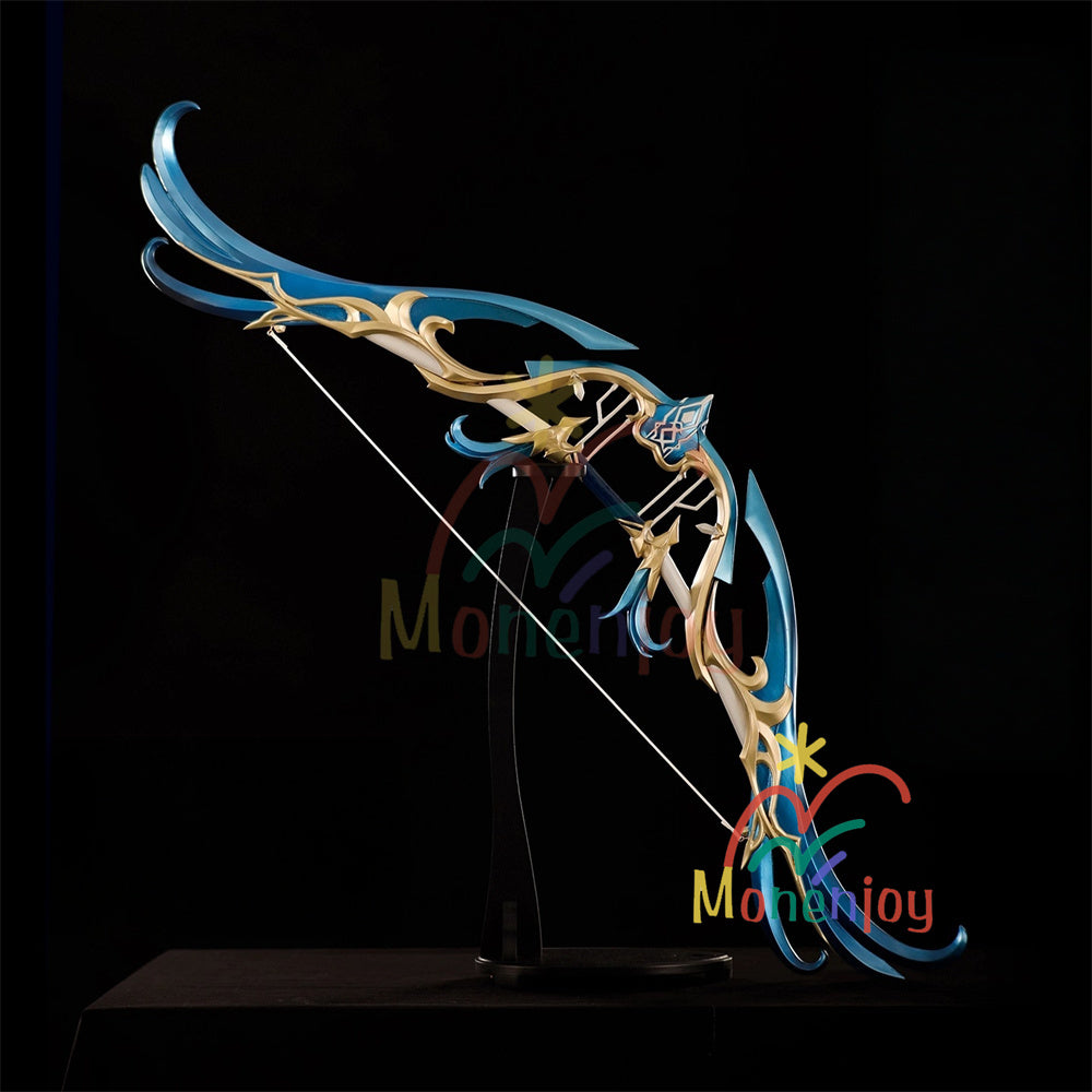 Monenjoy 原神 終焉を嘆く詩  130cm 弓 コスプレ道具　武器モデル　ウェンティ　夜蘭　オロルン