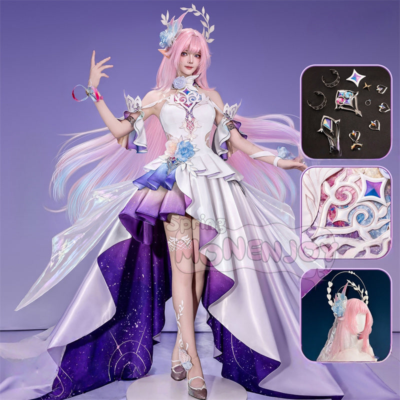 Monenjoy　崩壊スターレイル　キュレネ コスプレ衣装　Cyrene　ワンピース　洋服　エリュシオンの娘　