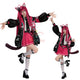 Monenjoy　NTE ナナリ 　コスプレ衣装　ネバエバ　コスチューム　イベント　耳飾付　ハロウィン舞台対応 Monenjoy