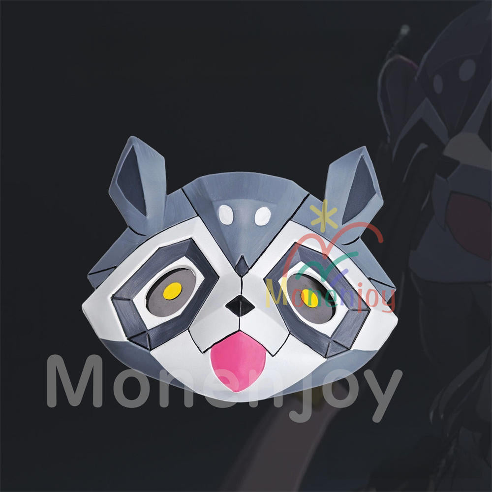 Monenjoy　崩壊スターレイル　二相楽園　謁面　仮面　マスク19cm　星穹列車　アッハ　コスプレ道具　PU材質＋アクリル MONENJOY