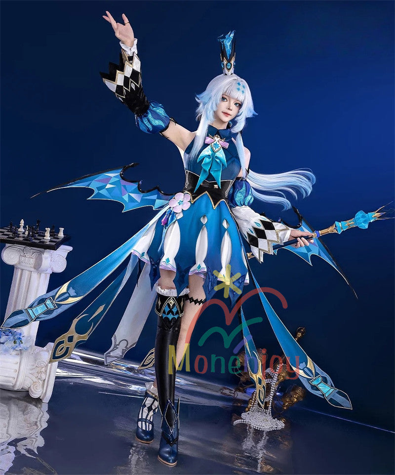 Monenjoy 崩壊スターレイル ケリュドラ コスチューム　羽根（電動可動式）　マント別途追加　 Cerydra　カイザー　ハロウィン　オクヘイマ　GS1943